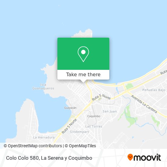 Colo Colo 580 map