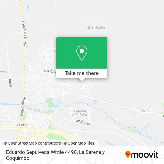 Eduardo Sepulveda Wittle 4498 map