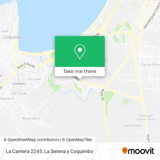 La Cantera 2245 map