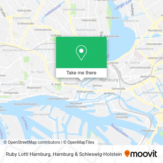 Карта Ruby Lotti Hamburg