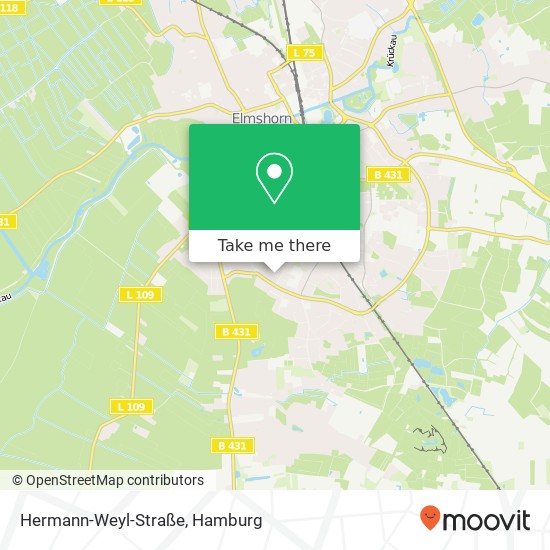 Hermann-Weyl-Straße map