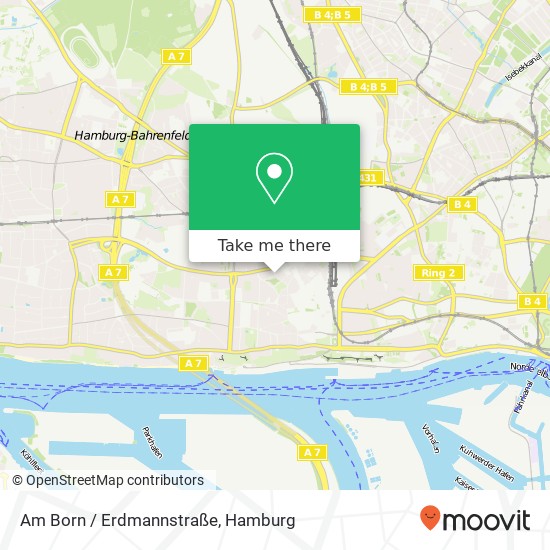 Am Born / Erdmannstraße map