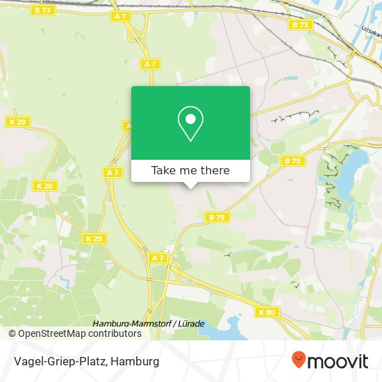 Карта Vagel-Griep-Platz