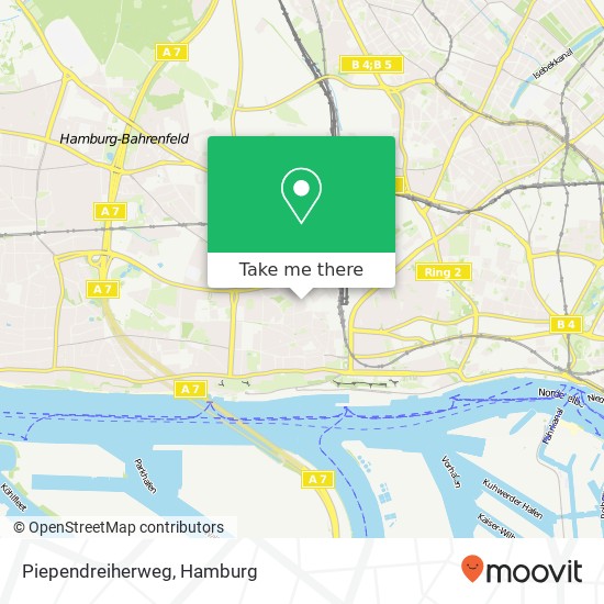 Piependreiherweg map