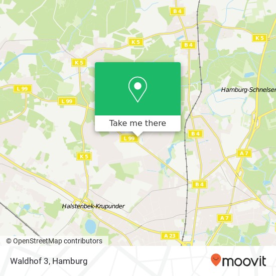Waldhof 3 map