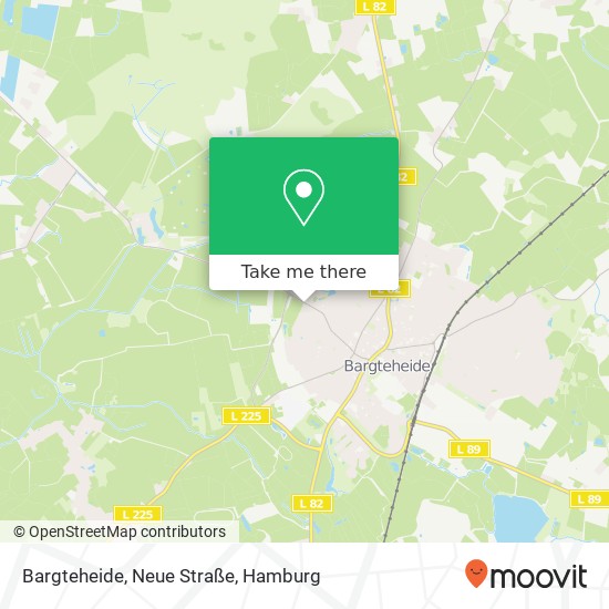 Bargteheide, Neue Straße map