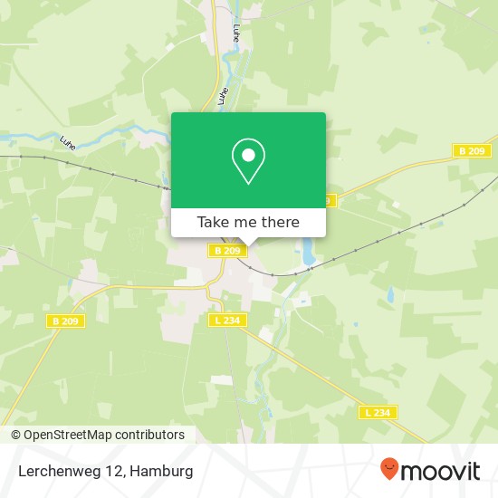 Lerchenweg 12 map