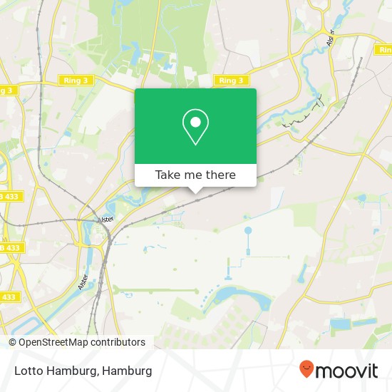 Lotto Hamburg map