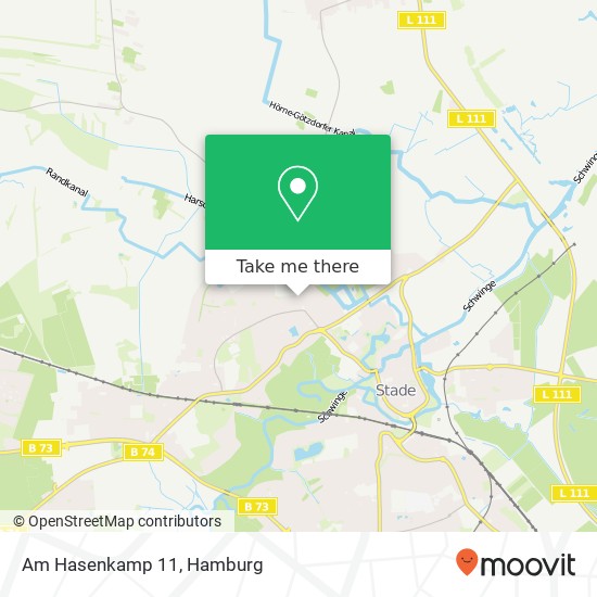 Am Hasenkamp 11 map