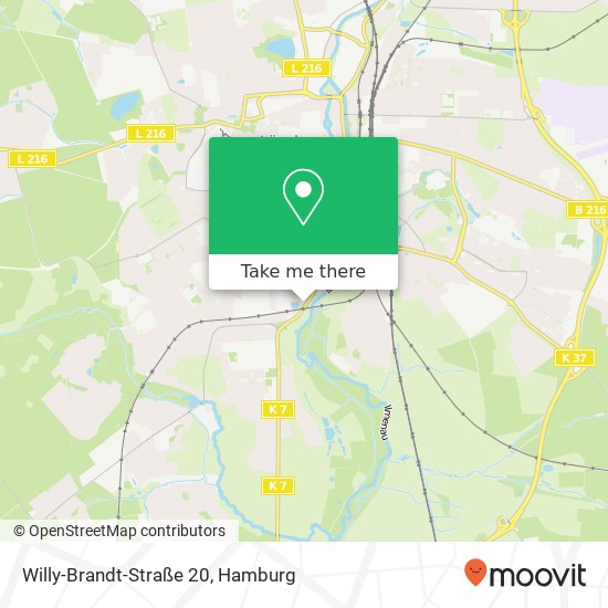 Карта Willy-Brandt-Straße 20