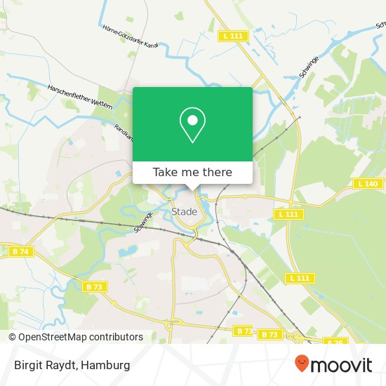 Birgit Raydt map