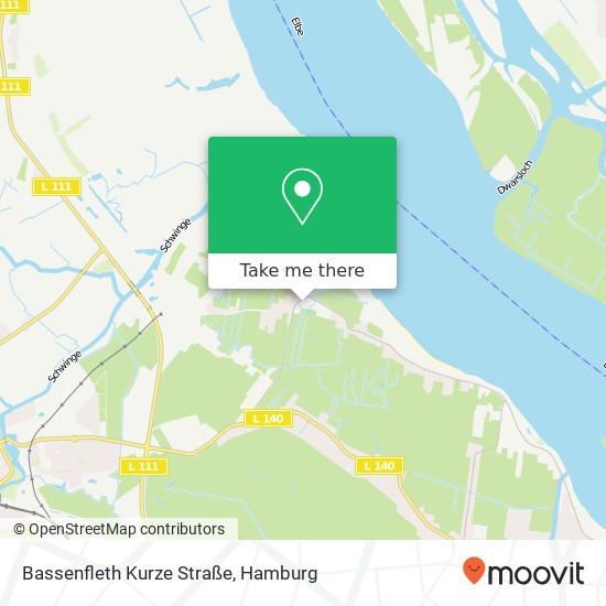 Bassenfleth Kurze Straße map