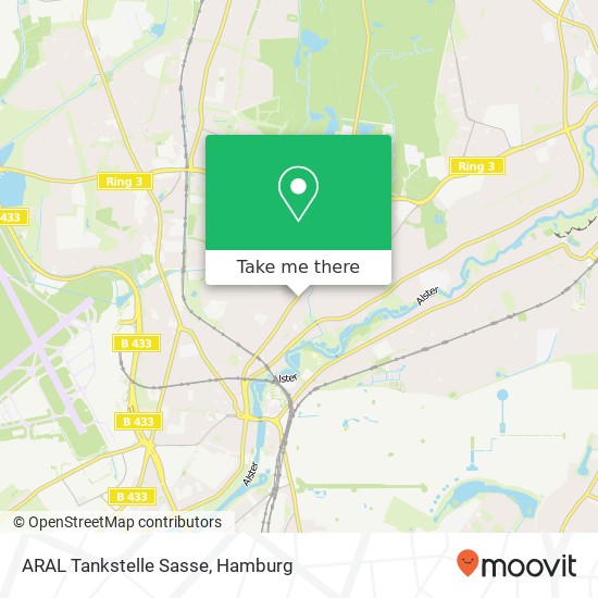 ARAL Tankstelle Sasse map