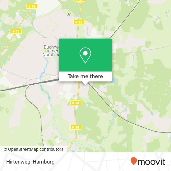 Hirtenweg map