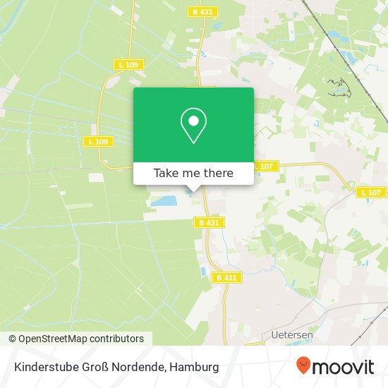 Kinderstube Groß Nordende map