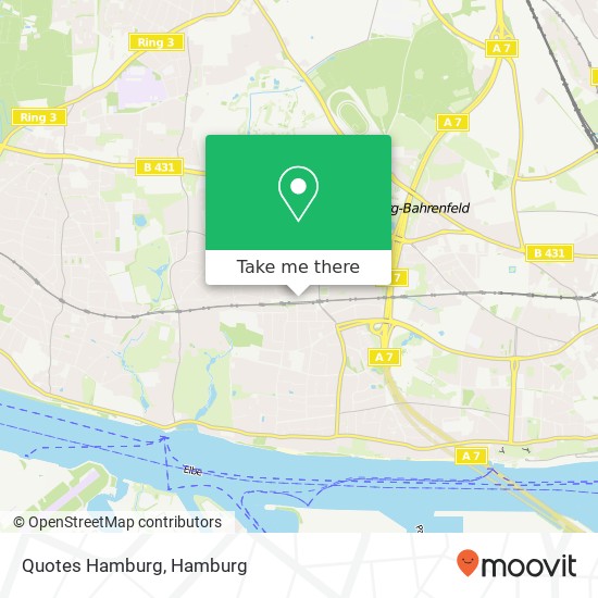 Quotes Hamburg map