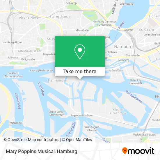 Карта Mary Poppins Musical