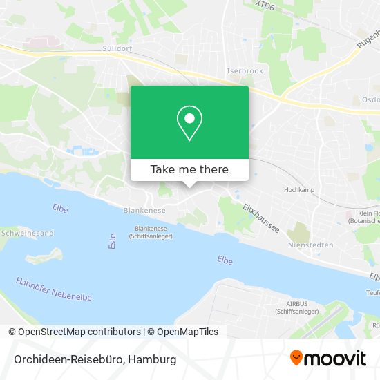 Orchideen-Reisebüro map