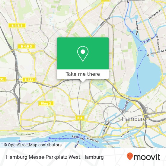 Карта Hamburg Messe-Parkplatz West