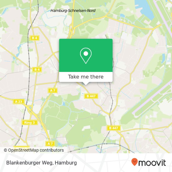 Карта Blankenburger Weg