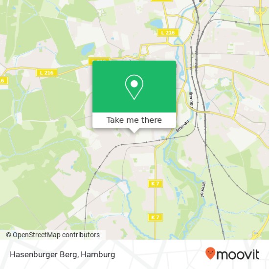 Hasenburger Berg map