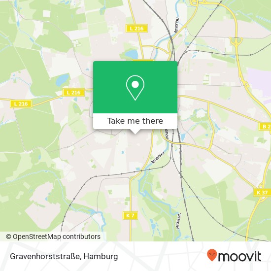 Gravenhorststraße map