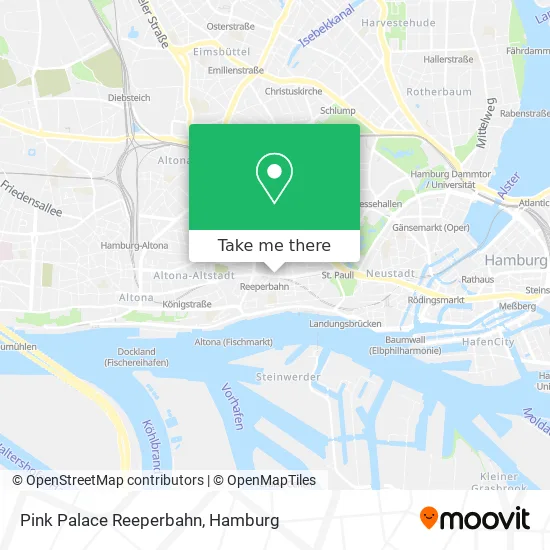 Карта Pink Palace Reeperbahn