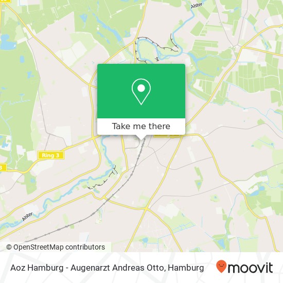 Карта Aoz Hamburg - Augenarzt Andreas Otto