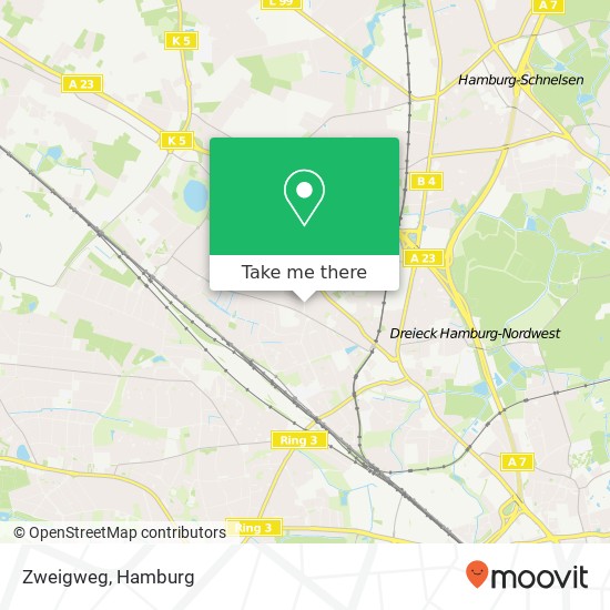 Карта Zweigweg