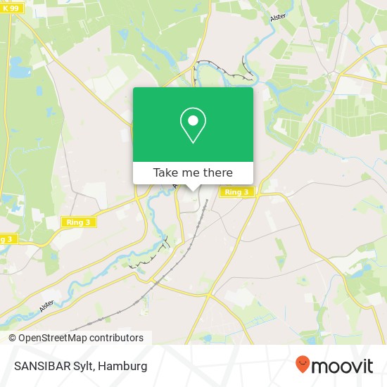 SANSIBAR Sylt map