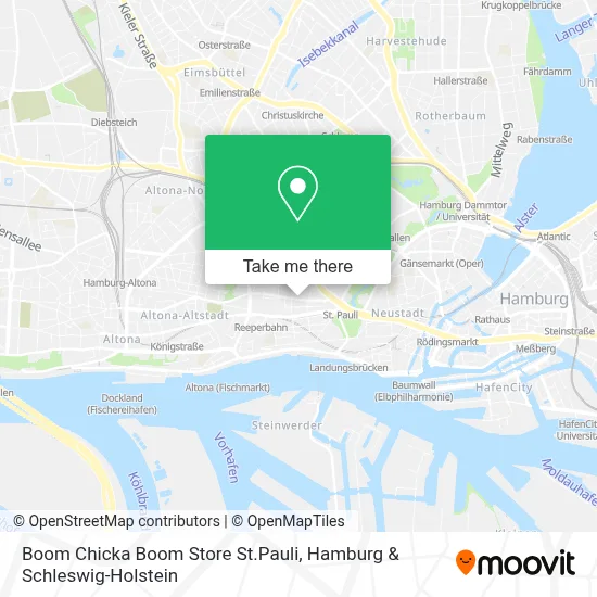 Boom Chicka Boom Store St.Pauli map