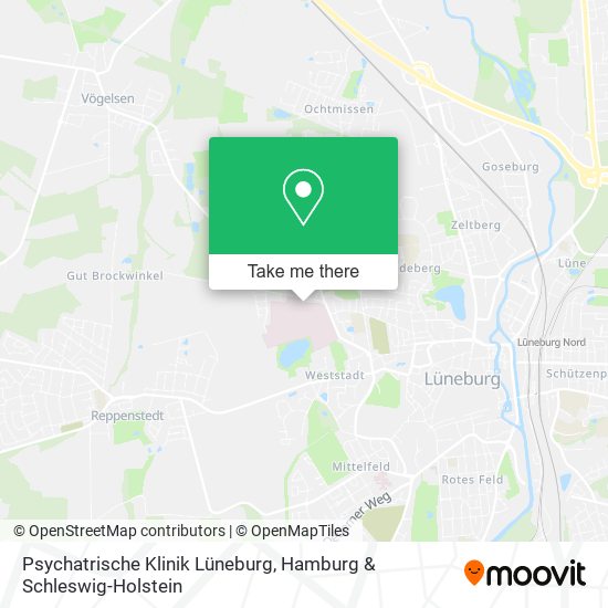 Psychatrische Klinik Lüneburg map