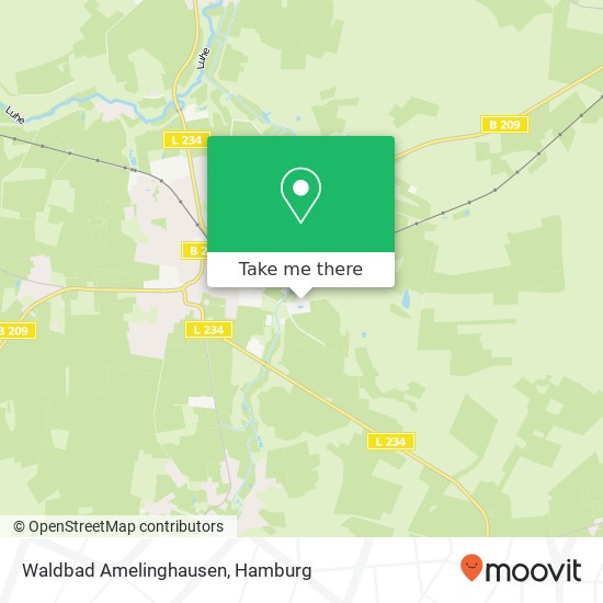 Waldbad Amelinghausen map