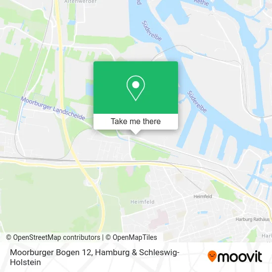 Карта Moorburger Bogen 12