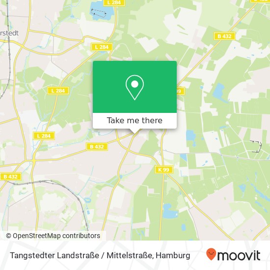 Tangstedter Landstraße / Mittelstraße map