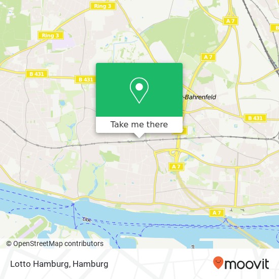 Lotto Hamburg map