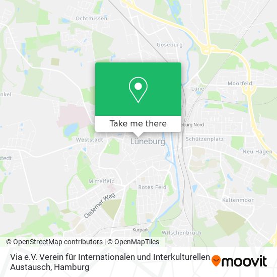 Via e.V. Verein für Internationalen und Interkulturellen Austausch map