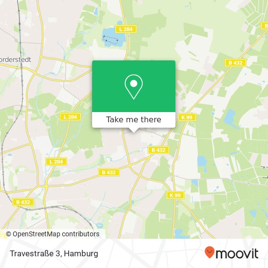 Travestraße 3 map