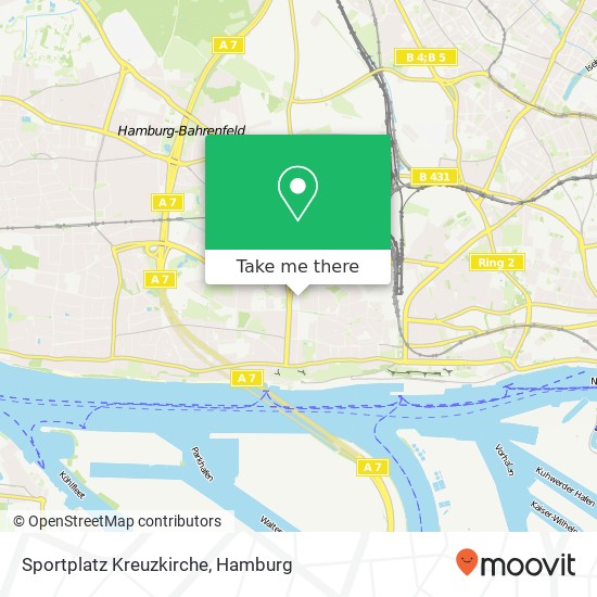 Карта Sportplatz Kreuzkirche