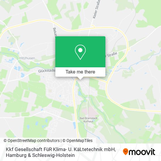 Kkf Gesellschaft FüR Klima- U. KäLtetechnik mbH map