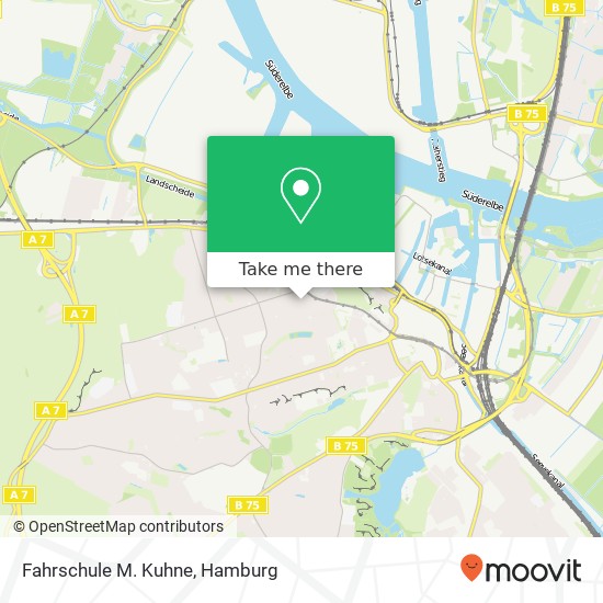 Fahrschule M. Kuhne map