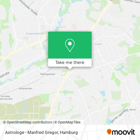 Astrologe - Manfred Gregor map