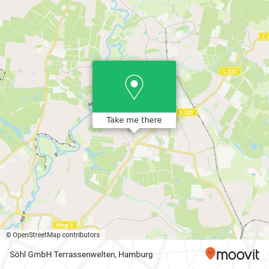 Карта Söhl GmbH Terrassenwelten