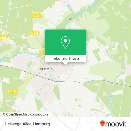 Hellwege-Allee map