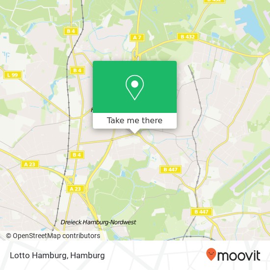 Lotto Hamburg map