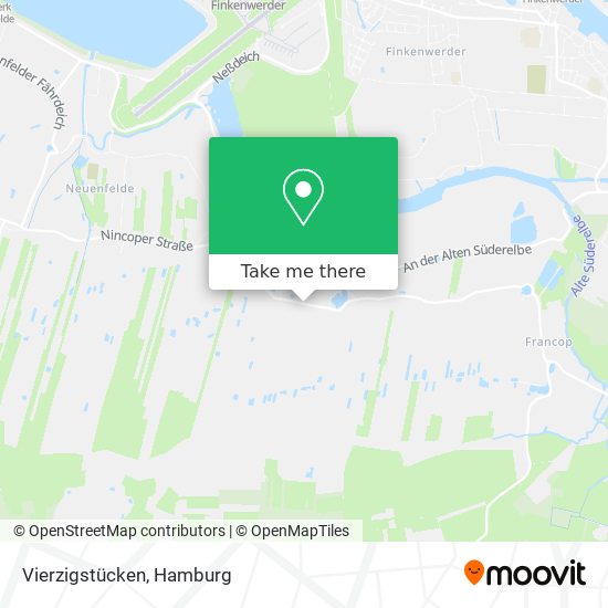 Vierzigstücken map