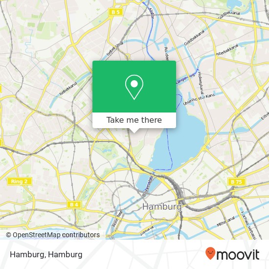 Hamburg map