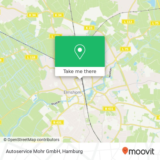 Autoservice Mohr GmbH map
