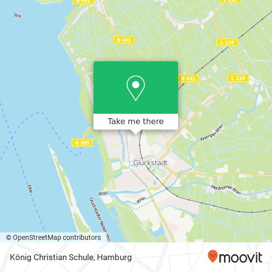 König Christian Schule map