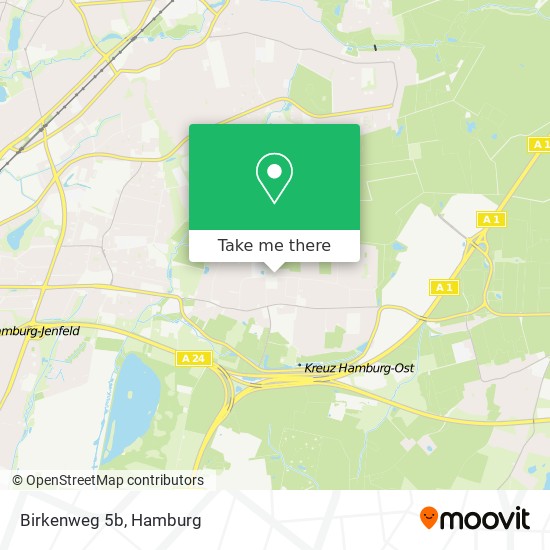 Карта Birkenweg 5b
